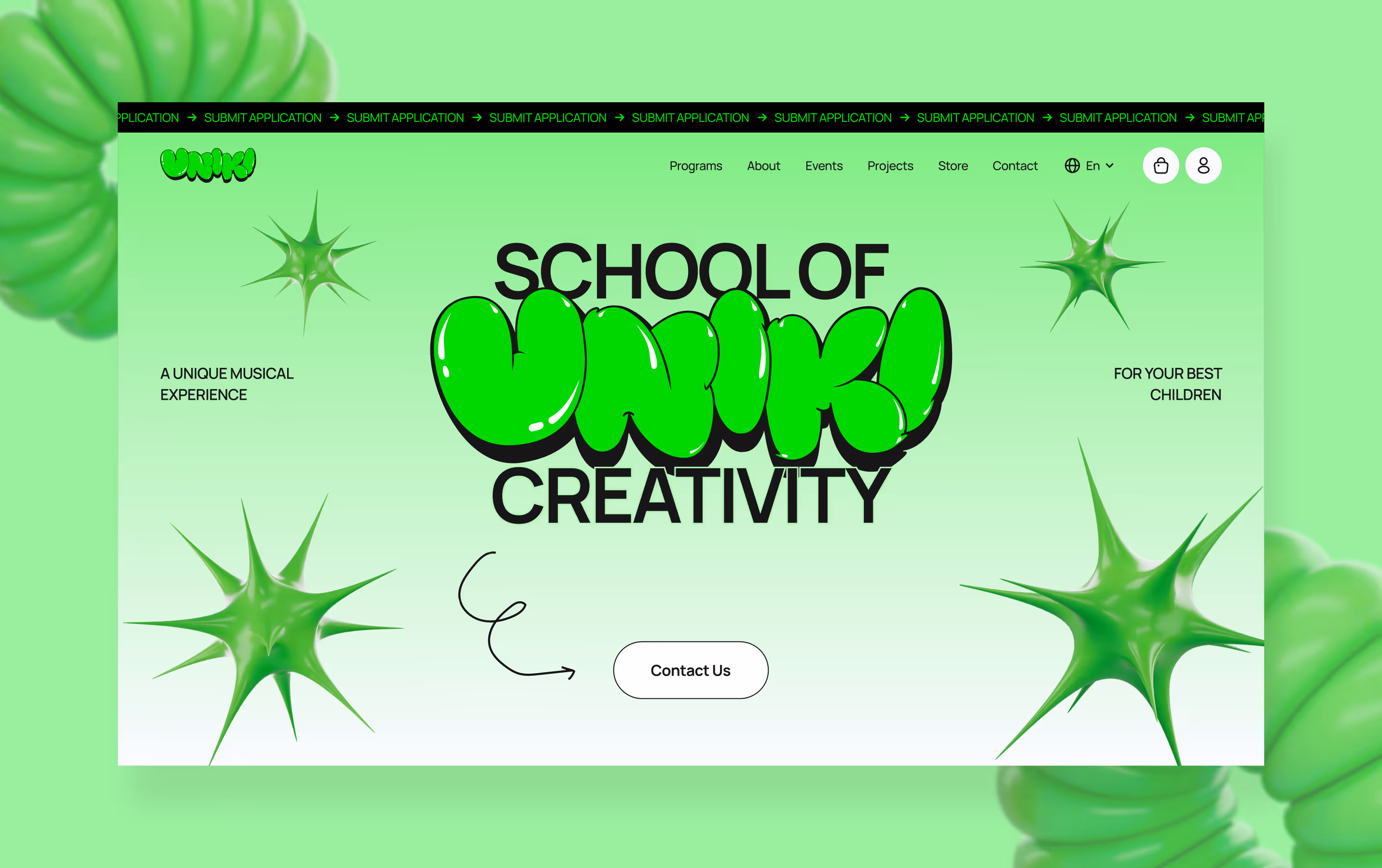 Music School Limassol — Creative Centre Website